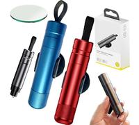 Safe Pro X Voiture,Safepro X Lot De 2 Marteaux D'urgence 2 En 1 Pour Voiture,Brise Vitre Coupe Ceinture,Marteau Brise Vitre Voiture Universal Pour Toutes Voitures (Rouge + Bleu)