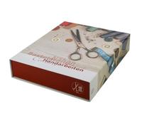 SAFE SAFE3971 Boîte à Documents A4 Loisirs créatifs - 32,5×26×6,5 cm - Fermeture magnétique - Boîte en Carton à Motif Couture - Empilable et compacte - Rangement pour patrons et DIY