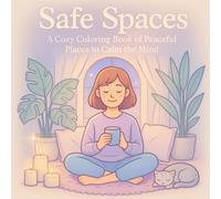 Safe Spaces: A Cozy Coloring Book of Peaceful Places to Calm the Mind