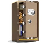 Safe, Steel Storage Box Suitable for Home Hotel Office Filing Cabinets, Fireproof, Anti-Theft and Anti-Drilling