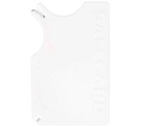 Safecard Enlève-tiques 8 × 5 cm blanc