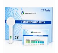 Safecare Test de pH vaginal, bandelettes de test de pH pour la gaine, indication de vaginose bactérienne et changements de pH, précautions de grossesse, détection des sauts de vessie (20)