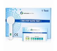 Safecare Test de pH vaginal, bandelettes de test de pH pour la gaine - Indication pour la vaginose bactérienne et les changements de pH - Précautions de grossesse - Détection des sauts de vessie - 1