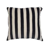 SAFECO-Coussin décoratif carré Marcel coloris blanc en coton - 45 x 45 cm