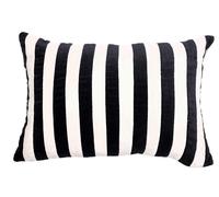 SAFECO-Coussin décoratif rectangulaire Marcel coloris blanc en coton - 35 x 50 cm