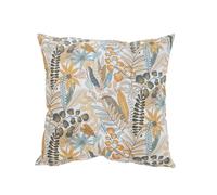 SAFECO-Coussin Lilas Celadon coloris vert en coton - 45 x 45 cm