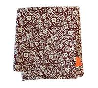 SAFECO-Nappe coloris roux en PE/coton Tessa - 150 x 250 cm