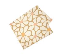 SAFECO-Nappe décorative coloris multicolore en coton April - 150 x 150 cm