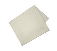 SAFECO-Nappe décorative en coton coloris beige Superlino - 130 x 250 cm