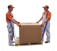 SafeCore Sangles de Levage Professionnelles pour Déménagement - Bretelles de Transport Ajustables 3,5 m Jusqu’à 450 kg pour Meubles Lourds et Appareils Électroménagers, Kit Complet à Deux Personnes