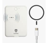 Safee - Boîtier Anti-Agression Magnétique - Alarme 105 DB, Mode Discret, Suivi en Temps Réel, Retransmission Vidéo & Audio Live, Sécurité Renforcée