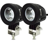 Safego 2x 10W LED Lampes de travail Lampes de brouillard Spot Projecteur LED Véhicule Phare BAR