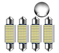 Safego 4x C5W LED 41mm 42mm 3014 30SMD Ampoule C5W LED | 211-2 578 LED Lampe Dôme Festoon DC 12V Blanc Voiture