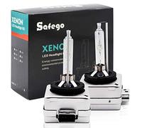 Safego AC D1S Xenon HID Ampoule 35W 6000K Blanc 12V | Lampe à Décharge Phare Ampoule de Rechange HID Lampe Xénon pour Voiture