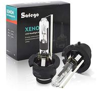 Safego AC D2R Xenon HID Ampoule Lampe à Décharge Phare Ampoule de Rechange HID Lampe Xénon 35W 6000K Blanc