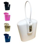 SAFEGO Coffre-fort portable intérieur/extérieur avec accès t combinaison (Blanc)
