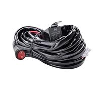 Safego Faisceau Electrique avec Relais et Interrupteur, Faisceau de Câblage à Barres Lumineuses LED Faisceau de Fil 12V 40A, Faisceau Barre LED, pour Rampe Barre Phare Projecteur de Travail LED