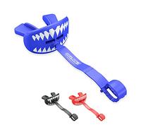 SAFEJAWZ Protection Lèvres Adulte et Junior avec étui pour Boxe, Basketball, Lacrosse, Football, MMA, Arts Martiaux, Hockey et Tous Sports de Contact (Shark)