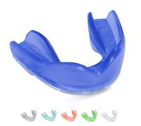 SafeJawz Sport Protège-dents Éléments, Protection intégrale pour Tous Les Sports, notamment Le Rugby, MMA, Hockey, Judo, Karate, Les Arts Martiaux et la Boxe (Ice, Adulte (12+ ans))