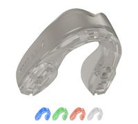 SafeJawz Sport Protège-dents Éléments ROCHER, Protection intégrale pour Tous Les Sports, notamment Le Rugby, MMA, Hockey, Judo, Karate, Les Arts Martiaux et la Boxe (GRIS)