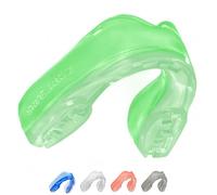 SafeJawz Sport Protège-dents Éléments TERRE, Protection intégrale pour Tous Les Sports, notamment Le Rugby, MMA, Hockey, Judo, Karate, Les Arts Martiaux et la Boxe (VERT)