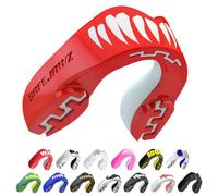 SAFEJAWZ Sport Protège-Dents/Gouttière Coque Dentaire Protege Dent. Protection intégrale pour Tous Les Sports, notamment Le Rugby, MMA, Hockey, Judo, Karate, Les Arts Martiaux et la Boxe