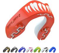 SAFEJAWZ Sport Protège-Dents/Gouttière Coque Dentaire Protege Dent. Protection intégrale pour Tous Les Sports, notamment Le Rugby, MMA, Hockey, Judo, Karate, Les Arts Martiaux et la Boxe