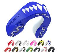 SAFEJAWZ Sport Protège-Dents/Gouttière Coque Dentaire Protege Dent. Protection intégrale pour Tous Les Sports, notamment Le Rugby, MMA, Hockey, Judo, Karate, Les Arts Martiaux et la Boxe
