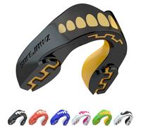 SafeJawz Sport Protège-dents/Gouttière Coque Dentaire Protege Dent. Protection intégrale pour Tous Les Sports, notamment Le Rugby, MMA, Hockey, Judo, Karate, Les Arts Martiaux et la Boxe