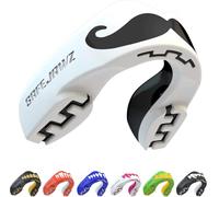 SafeJawz Sport Protège-dents/Gouttière Coque Dentaire Protege Dent. Protection intégrale pour Tous Les Sports, notamment Le Rugby, MMA, Hockey, Judo, Karate, Les Arts Martiaux et la Boxe