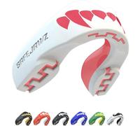 SafeJawz Sport Protège-dents/Gouttière Coque Dentaire Protege Dent. Protection intégrale pour Tous Les Sports, notamment Le Rugby, MMA, Hockey, Judo, Karate, Les Arts Martiaux et la Boxe