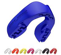 SafeJawz Sport Protège-dents Intro Séries. Protection intégrale pour Tous Les Sports, notamment Le Rugby, MMA, Hockey, Judo, Karate, Les Arts Martiaux et la Boxe (Junior (Up to 11 years), Bleu)