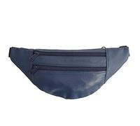 Safekeepers La Ceinture Élastique - Belt Tressée - Tissu Homme et Femme - Unisex - Haut Comfort Extensible, Bleu, Taille: 105 cm / 120 cm