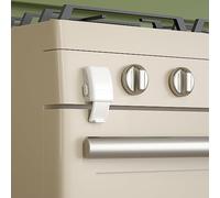SAFELON 1 Pièce mise à jour serrure de four de sécurité pour bébé, serrure de porte de four de sécurité de cuisine, serrure de sécurité pour enfant, résistance à la chaleur (Blanc)