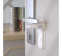 SAFELON 2 Pièces Serrures à levier de porte pour enfants et petproof, serrures de poignée de porte pour tout-petits, serrures de sécurité pour bébés pour tout-petits