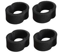 SaferCCTV Filtre aspirateur de rechange compatible avec le kit d'aspiration vertical circulaire Bissell 32R9 Filtre HEPA + filtre en mousse 4 HEPA Filter + 4 Foam Filter