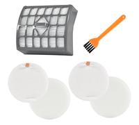 SaferCCTV Mousse et feutre + filtres Hepa compatibles avec Shark Rotator Slim Light Lift - Aspirateur vertical extérieur NV340 / NV341 / NV341Q / NV342Q / Part 1229 FC340 et XHF340 4Pcs