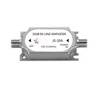 SaferCCTV Satellite 20 DB réflexion Inline amplificateur 950-2150 MHz amplificateur de Signal pour Plat antenne Amp DirecTV FTA RG6 Câbles