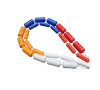 SafeRope Floateur/séparateur de natation résistant aux UV de 1 mètre pour course et clôture de sécurité pour les écoles de natation et les compétitions