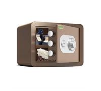 Safes 30cm Safe,Office Small-Scale Mechanical Deposit Box All Steel Anti-Smashing Wall-Safes with Keys,E