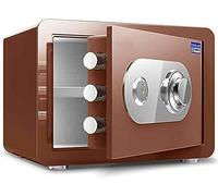 Safes Home and Boxes Carbon Stainless Steel Mechanical Lock Security/Rugged/Fireproof/Waterproof Small Household 35x25x25cm