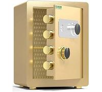 - Safes Home Boxes Alloy Steel Lock, Double Protection of Key and Mechanical Password