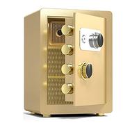 Safes Office,Steel Fireproof,Waterproof and Anti-Theft,Hotel Financial Cash File Cabinet,Family Storage Box,with Foot Pads,Height 40cm/45cm