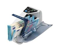 Safescan 2000 compteuse de billets portable qui compte les billets triés - Compteur de billets d'argent liquide pour les déplacements - Machine à compter les billets triés de toutes les devises