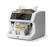 Safescan 2865-S Money Counting Machine That Value Counts Mixed banknotes - Cash Counting Machine with 7-Point Counterfeit Money Detector - Money Counter Machine with Multi-Lingual Interface