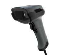 Safescan 330-W - Scanner de Codes-Barres - Lecture des Codes-Barres 1D et 2D - Même endommagés ou colorés - Scanner Filaire avec câble USB - Scanner de Codes QR - Plug & Play - Support Inclus