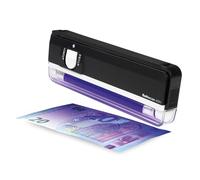 Safescan 40H détecteur de faux billets portable afin de vérifier les billets, cartes bancaires et ID - Détecteur UV pour les nouveaux billets - Détecteur lampe UV - Vérificateur UV