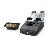 Safescan Compteuse valorisatrice 6165 – pièces & billets, reconnaissance automatique du rouleau