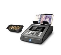 Safescan 6185 Noir - Balance de comptage avancée pour le comptage des billets de banque et des pièces de monnaie