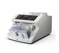 Safescan Machine de compteur d'argent 2250 avec détection de contrefaçon, multi-devises, mode ajout/lot, écran LCD, comptage et commande haute vitesse 1 000 billets par minute